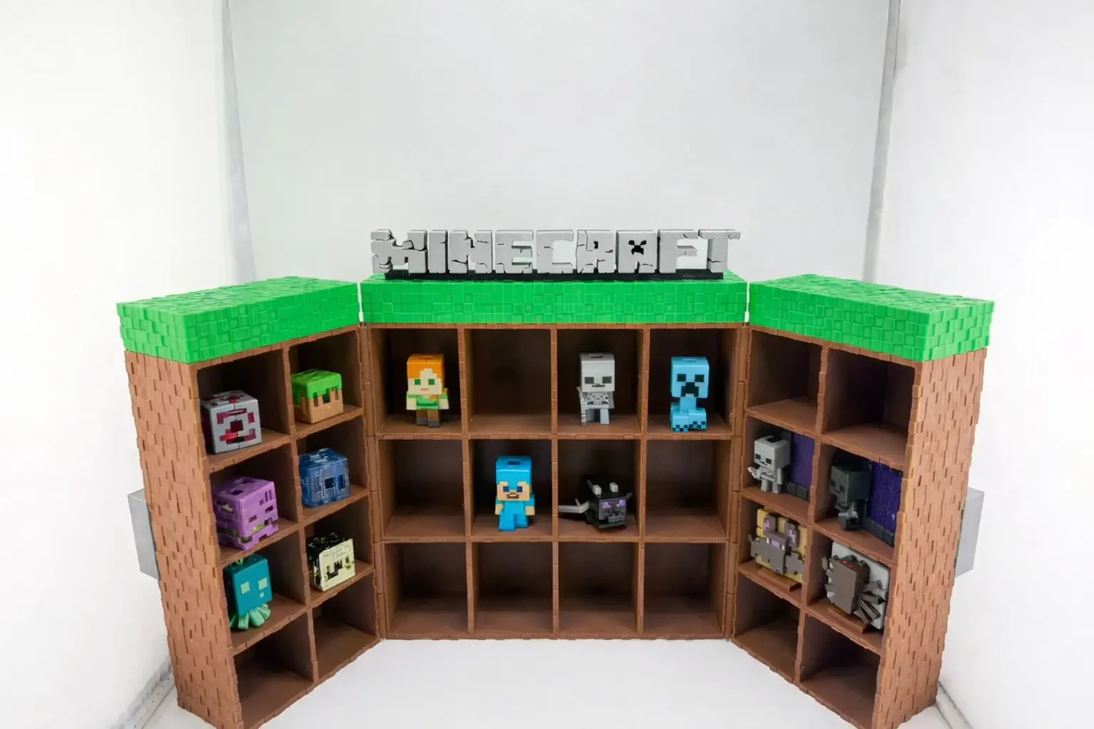 Minecraft Polička Zavíratelná