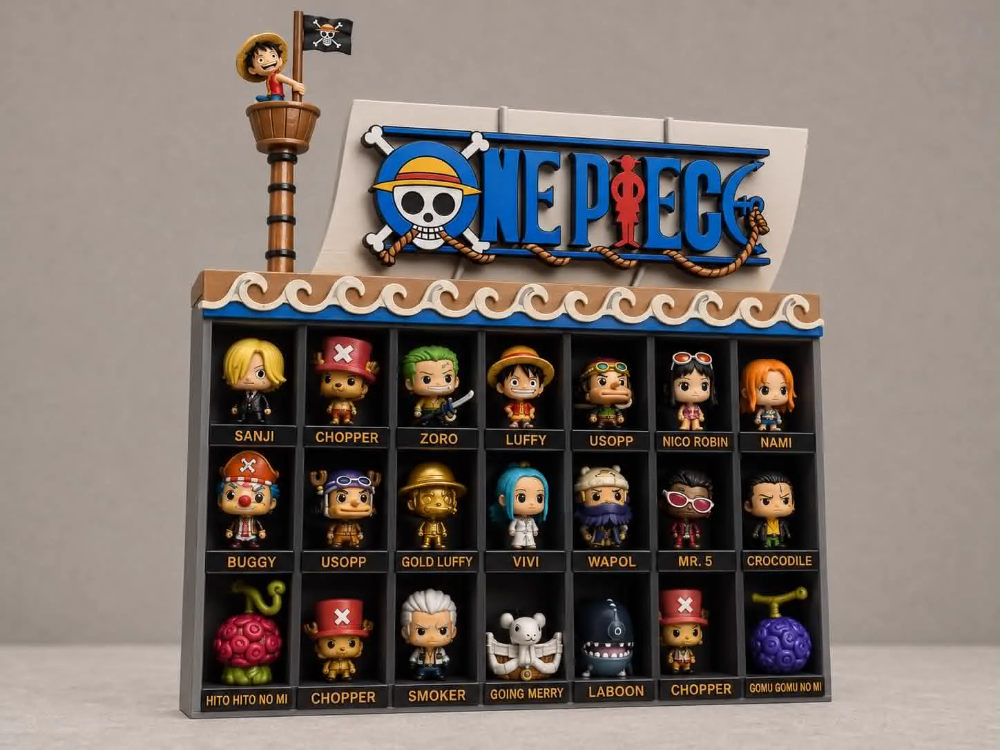 One Piece Vitrínka Grand Line